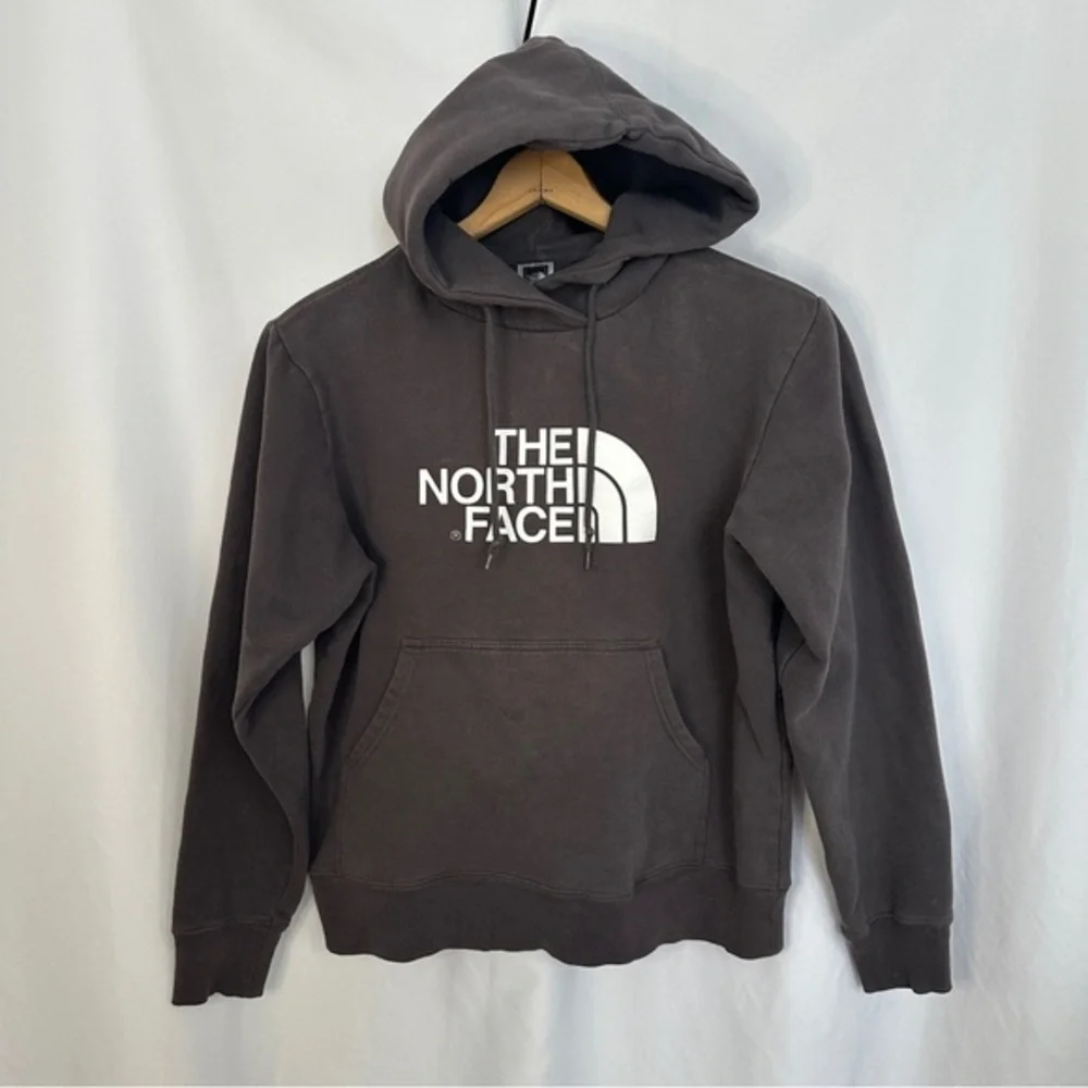 The North Face Pullover Jacket Hoodie Mens Medium Half Dome‎ Logo Brown